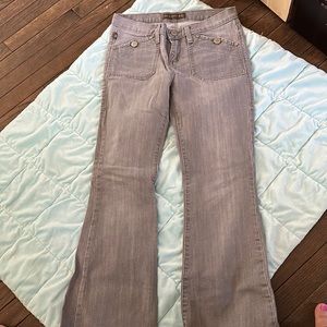 Rock & Republic Gray Flared Jeans
